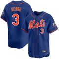 Lashops NY.Mets #3 Carson Benge Player Royal Home Limited Stitched Jerseys
