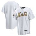 Lashops NY.Mets Blank Player Gold Road Home Game Stitched Jerseys