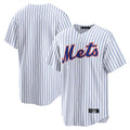 Lashops NY.Mets Blank Player White Home Game Stitched Jerseys