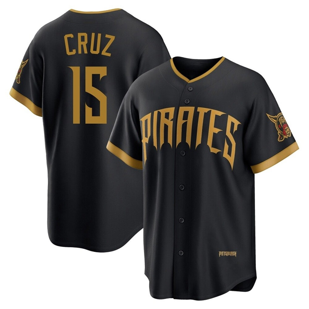 Lashops P.Pirates #15 Oneil Cruz Player Black 2026 City Connect Home Game Stitched Jerseys