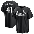 Lashops  St. Louis Cardinals #41 Alec Burlesona Player Black City Connect Home Limited Stitched Jerseys