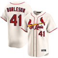 Lashops  St. Louis Cardinals #41 Alec Burlesona Player Cream Home Limited Stitched Jerseys